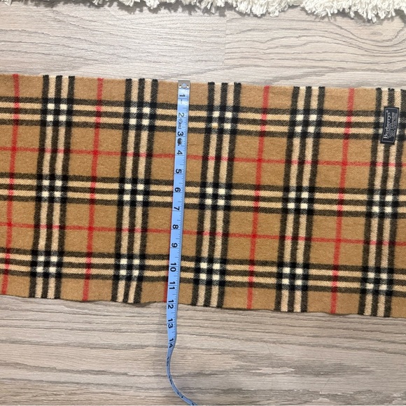 Burberry Tan and Black Checkered Scarf - Picture 4 of 4